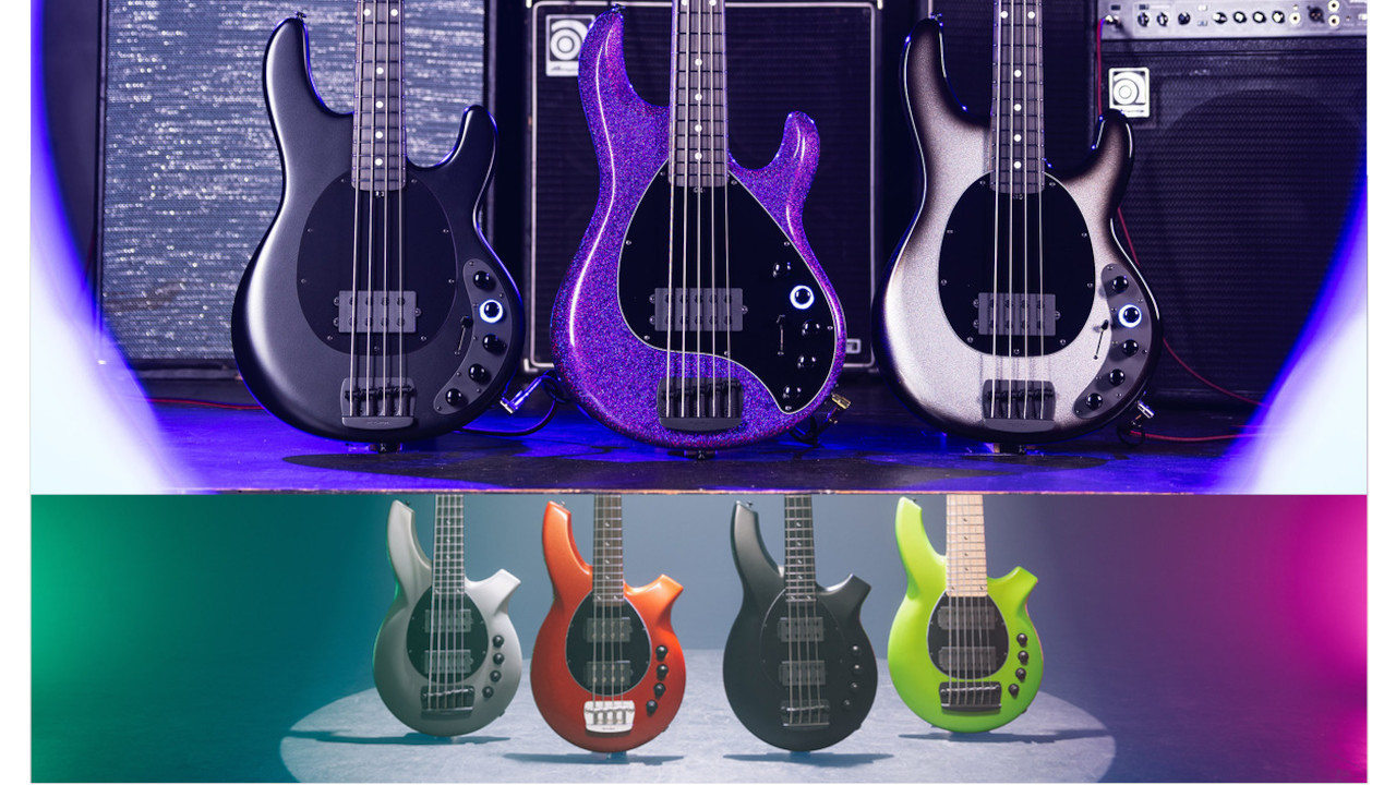 MUSICMANがベースのニューカラーモデルを多数リリース