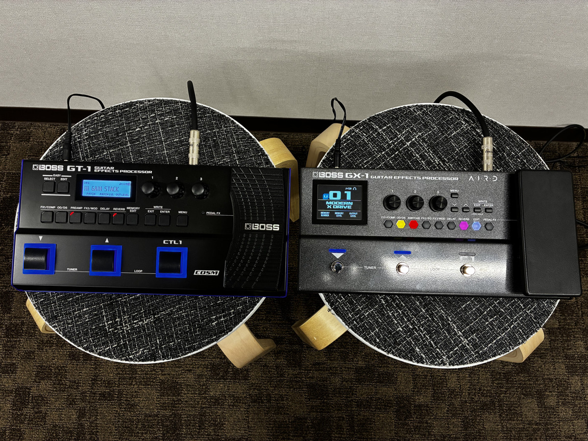 実機レビュー】BOSS GX-1｜軽量コンパクトな最新マルチ・エフェクター