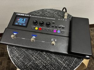 【実機レビュー】BOSS　GX-1｜軽量コンパクトな最新マルチ・エフェクター