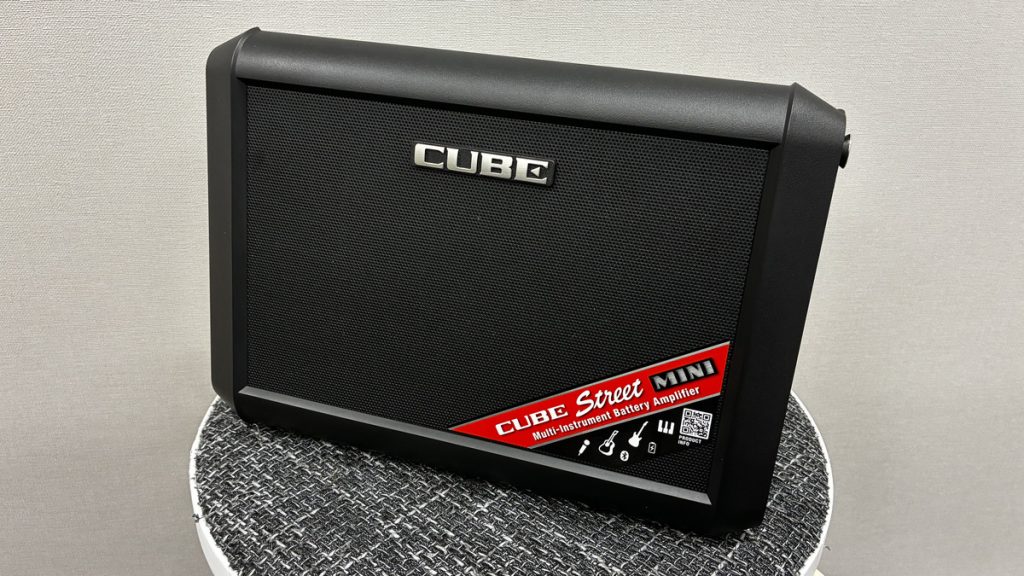 実機レビュー】Roland CUBE Street MINI｜多機能ポータブルアンプ