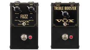 VOXからファズとトレブルブースターが登場