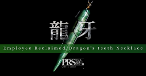 龍牙 ｰDragon’s Teeth Necklaceｰ / Employee Reclaimed｜バイヤー平林が綴る PRSという美学Vol.18【Paul Reed Smith】