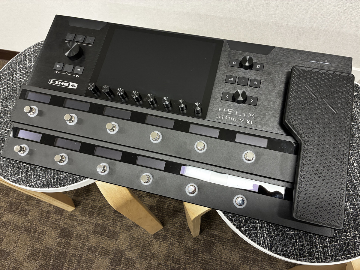 【実機レビュー】LINE6　Helix Stadiumは超絶デキるヤツでした…