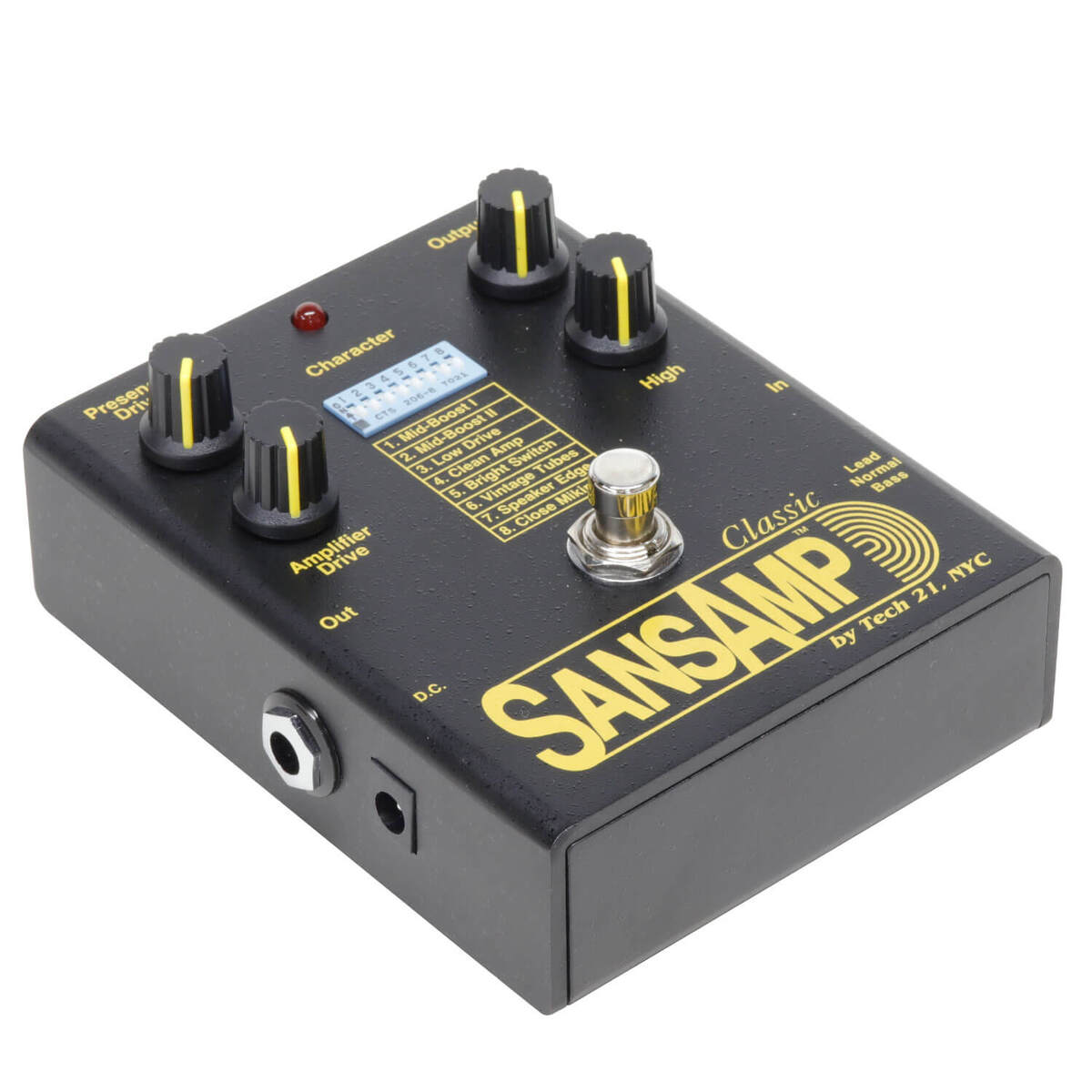 アンプシミュレーターの原点 TECH21 SA1 SansAmp Classic | ギタセレ