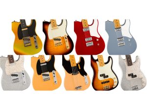 テレキャスター・プレシジョンベースの75年を祝う、Fender記念コレクション発表