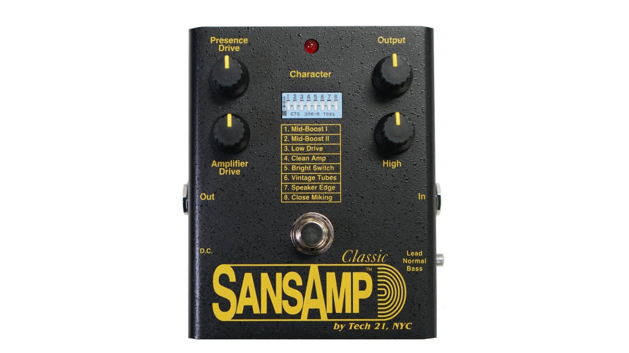 アンプシミュレーターの原点 TECH21 SA1 SansAmp Classic