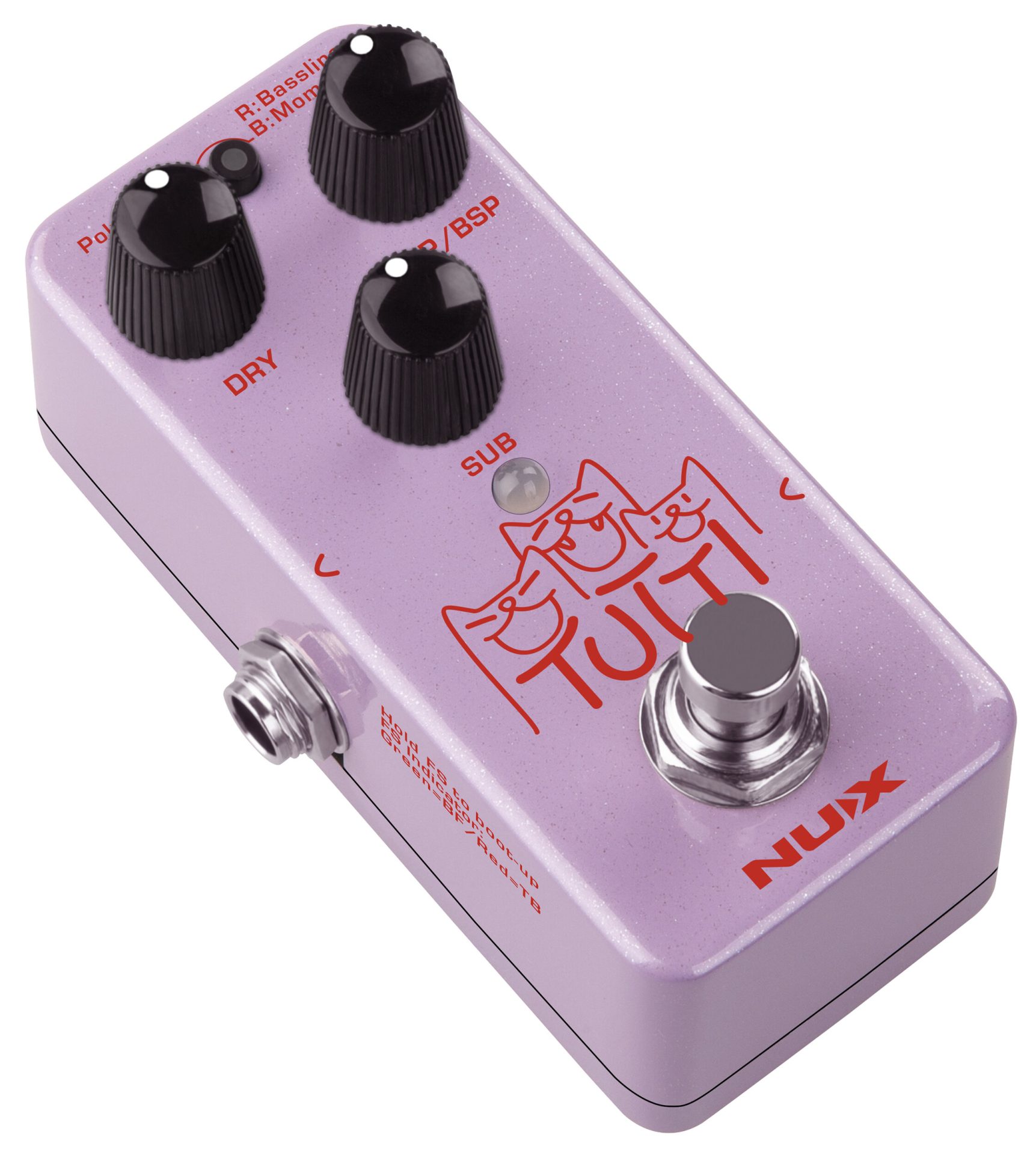 NUX TUITI オクターバー ギターエフェクター 新製品】NUXからミニサイズの強力な2ペダルが登場！オクターバー