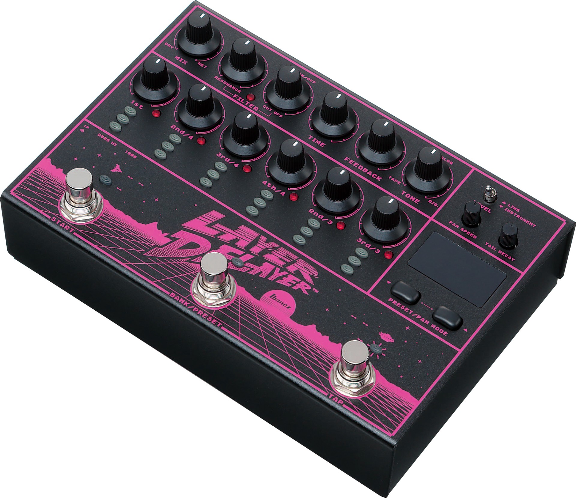 Ibanez LD303｜多彩なリズムを構築する革新的ディレイ | ギタセレ