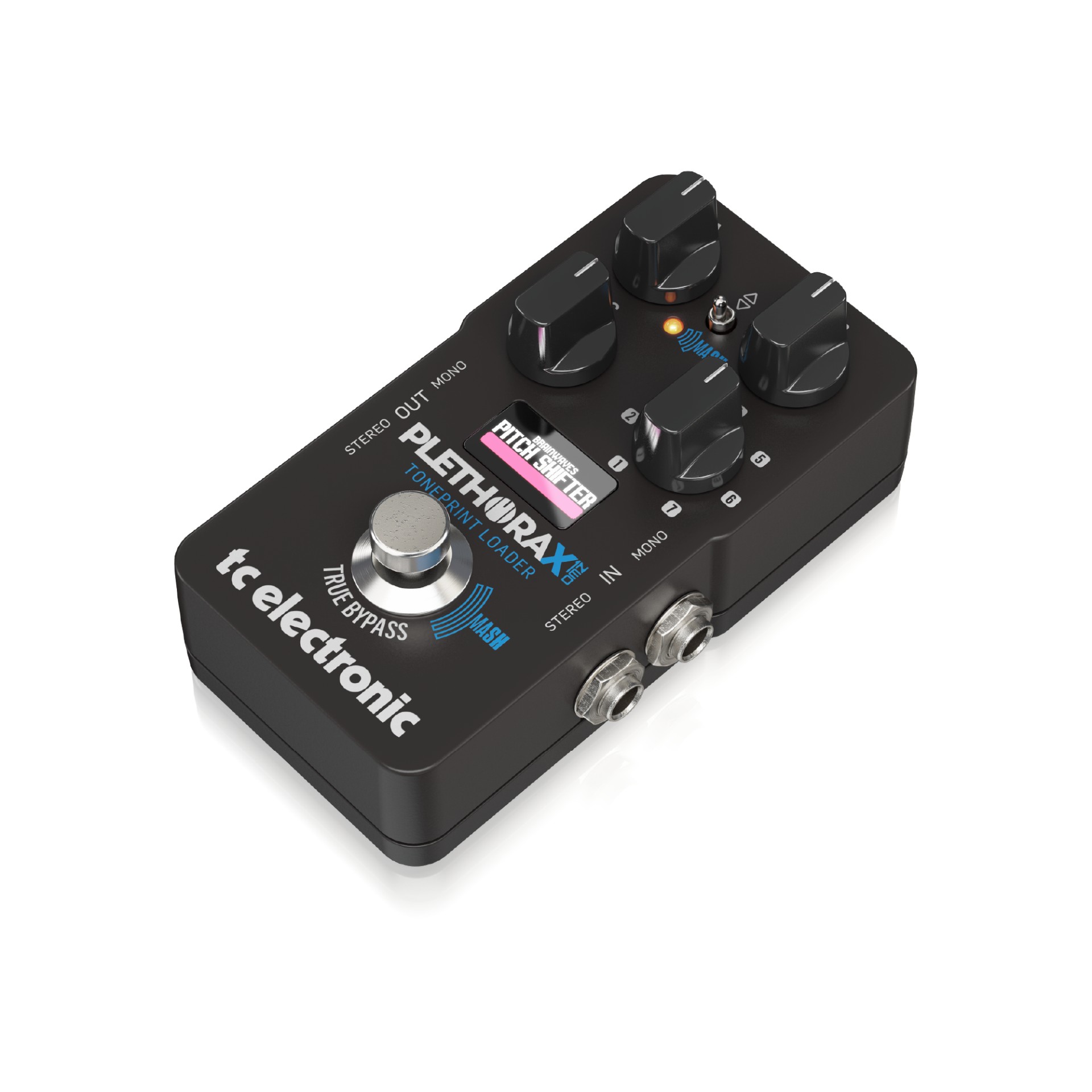 【新製品】tc electronicから漆黒のマルチペダル「PLETHORA X1 NEO」登場！16種の名機がこの1台に