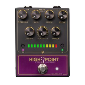 プロ級の音作りを実現する10連LEDメーター搭載コンプ！WALRUS AUDIO「Highpoint」が新登場！