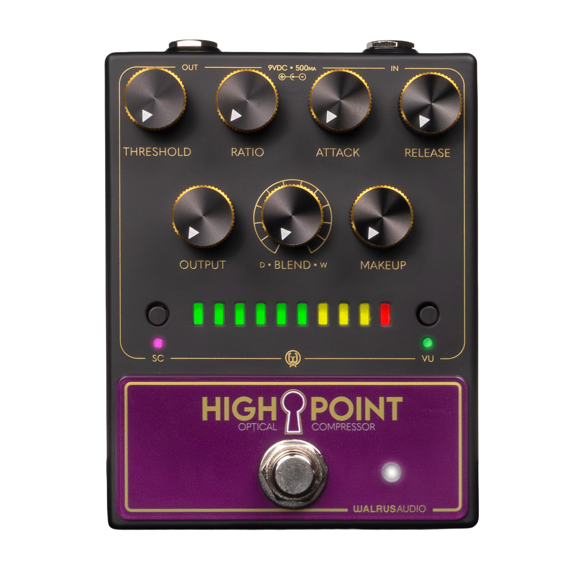 プロ級の音作りを実現する10連LEDメーター搭載コンプ！WALRUS AUDIO「Highpoint」が新登場！