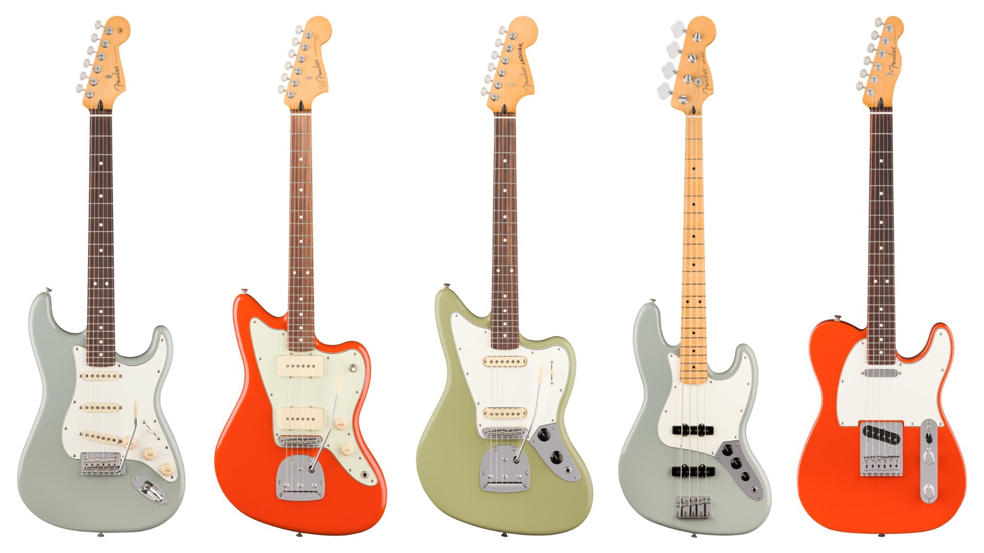 Fender新定番「Player II」シリーズに新カラーモデルが追加！
