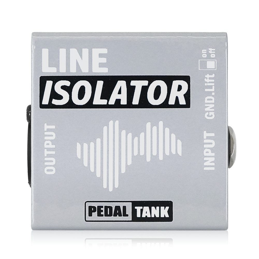 【Pedal Tank】マルチやキャビシミュの出力を守る！超小型アイソレーター「Line Isolator」登場