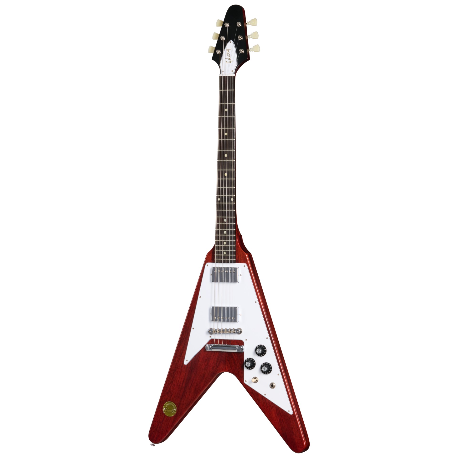 伝説の名器が忠実に復活！Gibson Customから『1971 Flying V Medallion Reissue』が登場