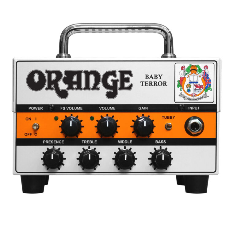 手軽に持ち運べる20W！Orangeから極小サイズのソリッドステートアンプ「Baby Terror」が新登場