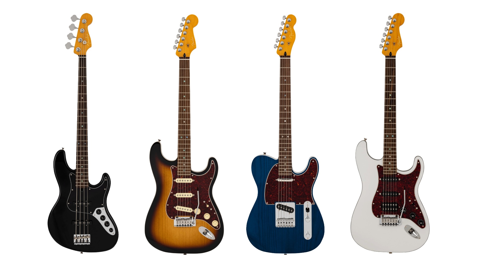 Fenderより現代の演奏性を追求した「Made in Japan Limited Active Modern」シリーズが登場！ノイズレスPCB＆ブースト機能を備えた注目の最新モデル