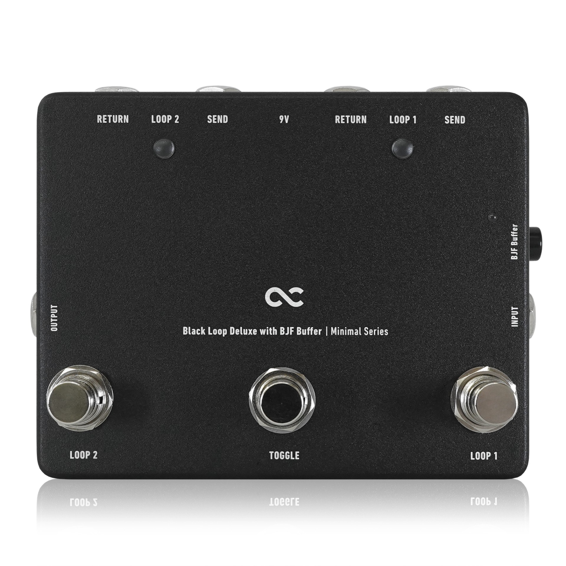 足元の音色切り替えをよりスマートに！TOGGLEスイッチとBJF Bufferを搭載したOne Control「Black Loop Deluxe with BJF Buffer」が発売