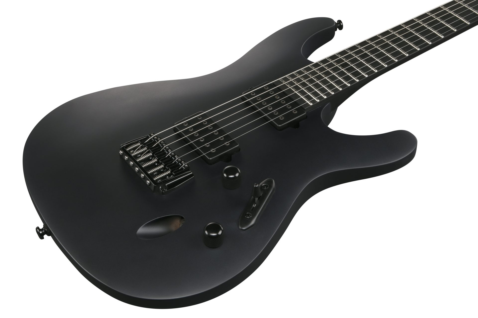 IBANEZ SA ロック式ペグ付き 黒の美学と極限のプレイアビリティを融合。Ibanez「IRON LABEL」から