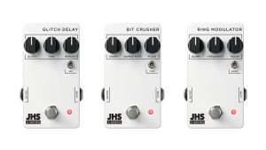 JHS Pedals 「3 Series」に個性あふれる3モデルが登場！グリッチ、ビットクラッシャー、リングモジュレーターがラインナップ