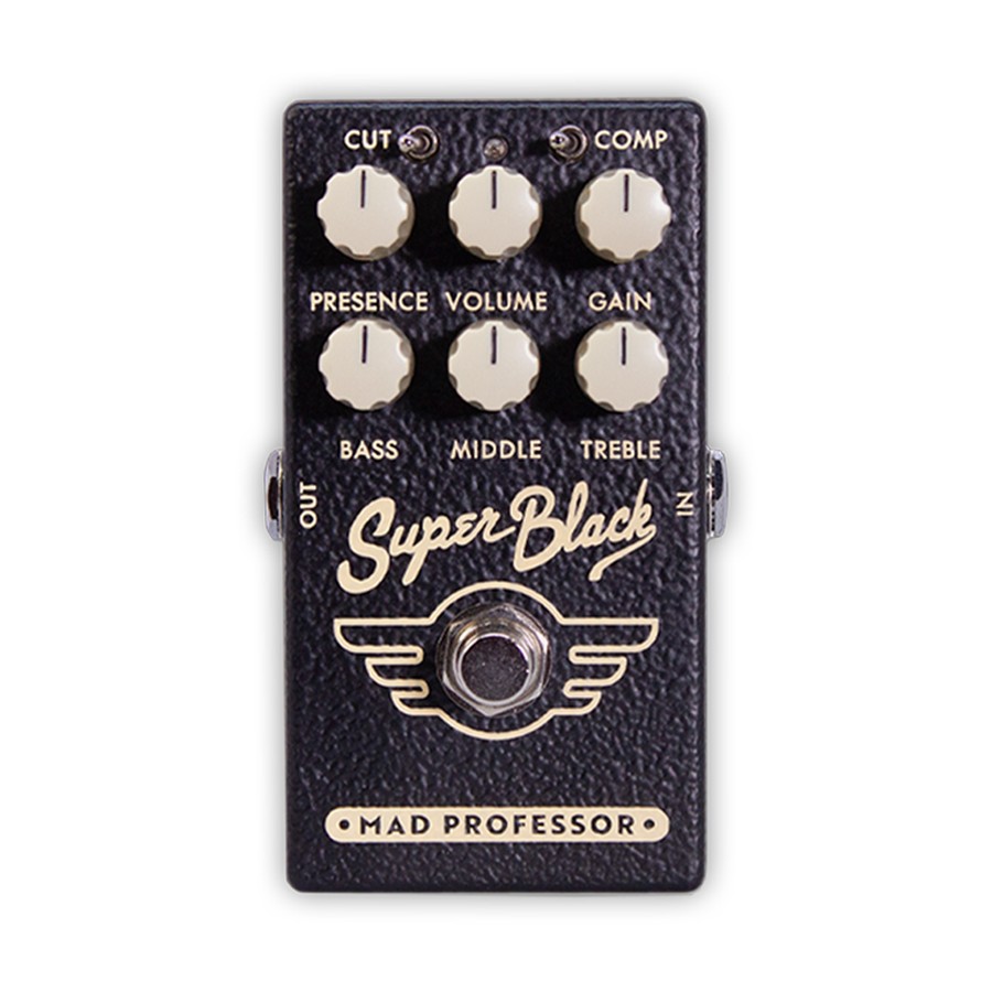 MAD PROFESSORよりヴィンテージトーンを凝縮した「SUPER BLACK MINI Preamp/OD」が登場！