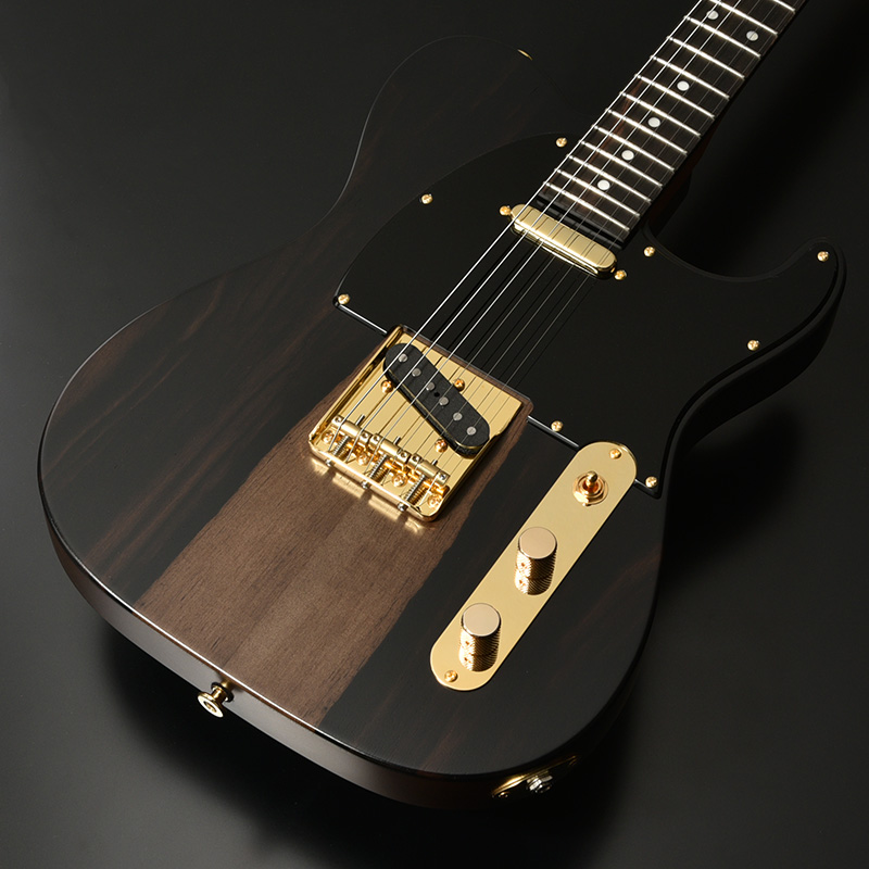 【完成】和材「黒柿」を大胆に使用した MOMOSE MT-Kurogaki/E G | 信州ギター祭り2026