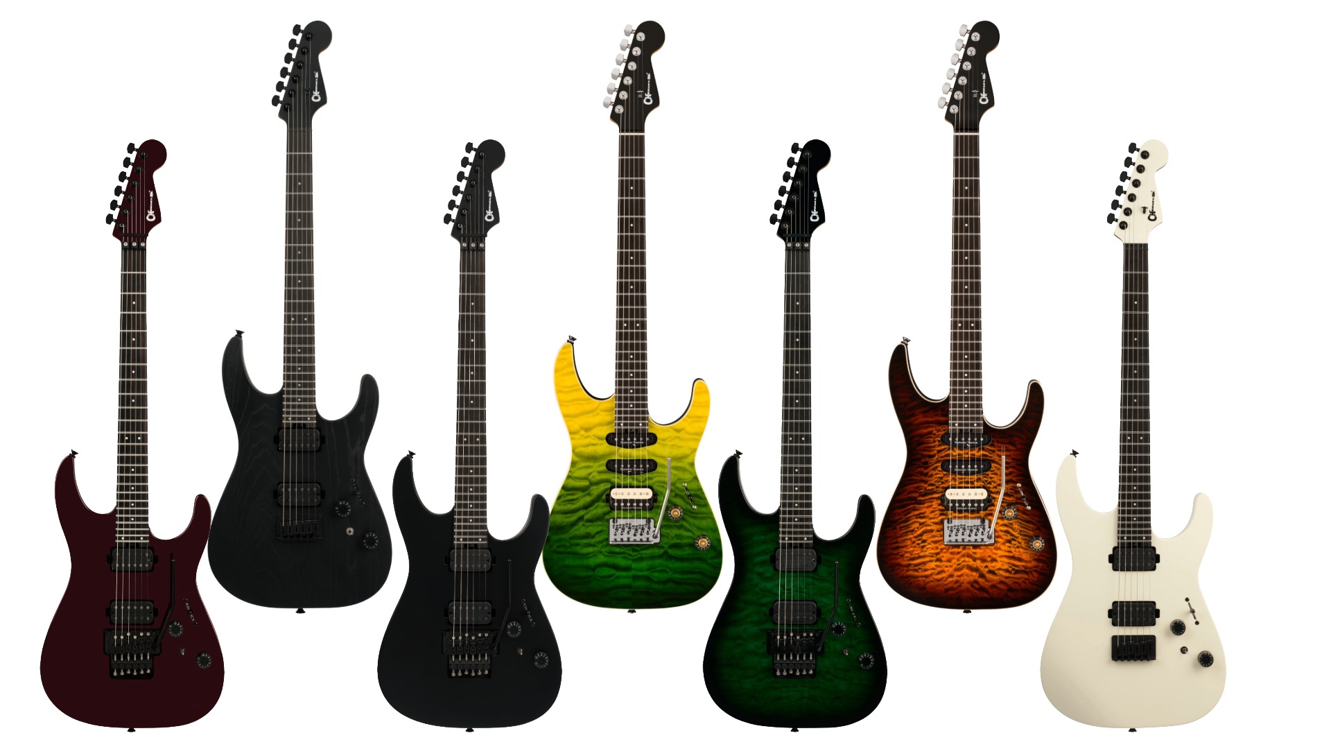 高い演奏性と多彩なサウンドバリエーションを兼ね備えた「Charvel Pro-Mod Plus Dinky® DK24」シリーズが新登場！