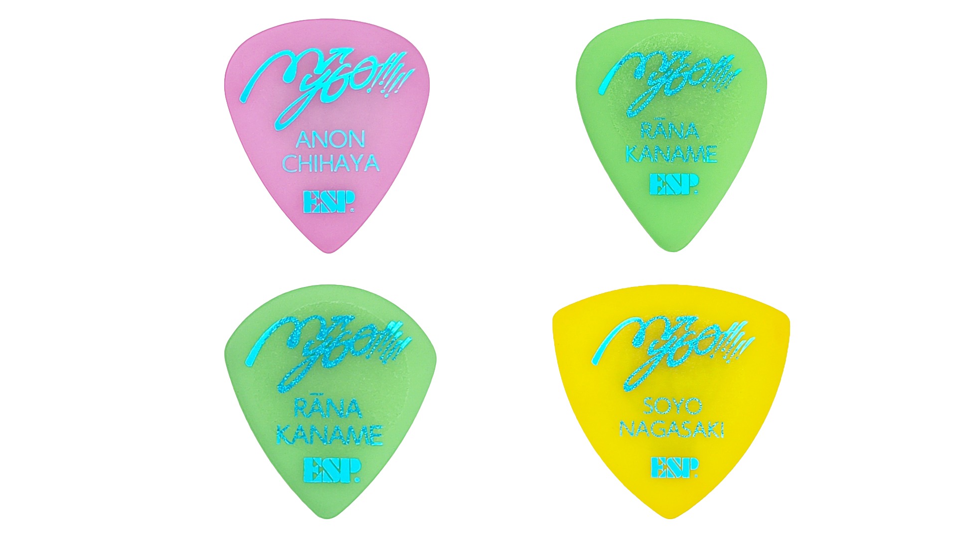 バンドリ！MyGO!!!!!のメンバーモデルピックがリニューアル！滑り止め加工＆こだわりの仕様をチェック