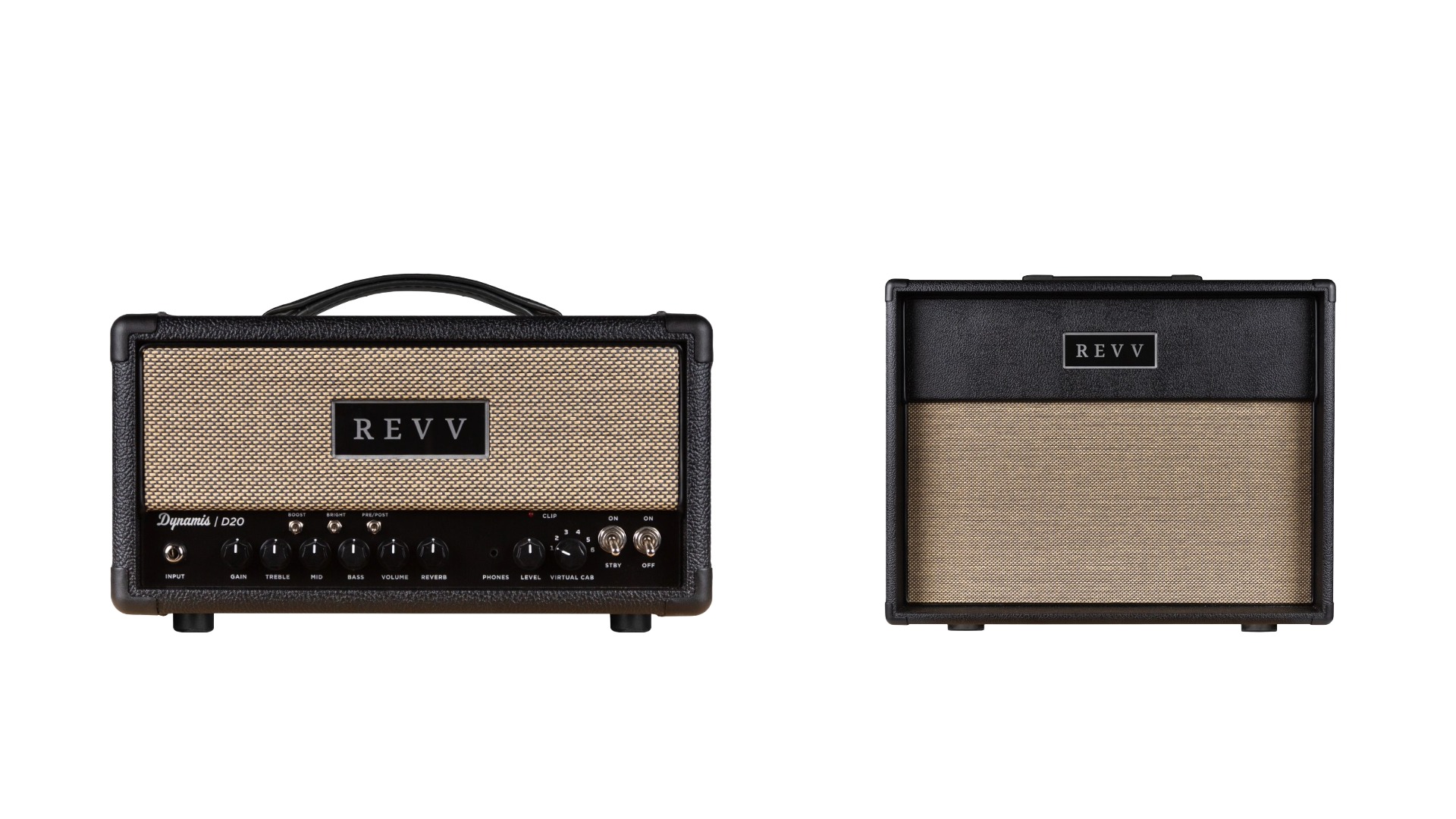 Revv Amplificationよりアンプヘッド「D20 MK2」とキャビネット「1×12 RV90」が登場！高品質リバーブ内蔵でさらに使いやすく！