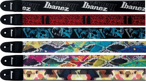【ストラップ】Ibanezから個性派デザインのプリント･ストラップ登場！