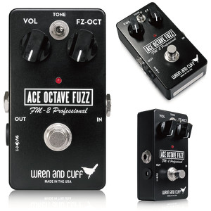 【ファズ】Wren and Cuff Creationsより、日本先行発売新商品「Ace Octave Fuzz」が登場！