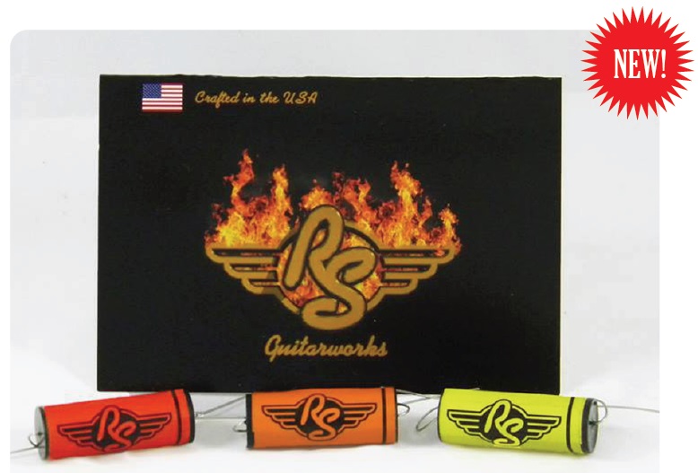 【パーツ】RS Guitarwarksよりペーパー・イン・オイル・コンデンサーPAPER IN OIL CAP RSOCシリーズが発売！