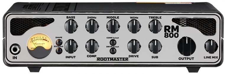 【ベースアンプヘッド】Ashdownのルートマスターシリーズに650Wの高出力ベースヘッド「RM800」登場