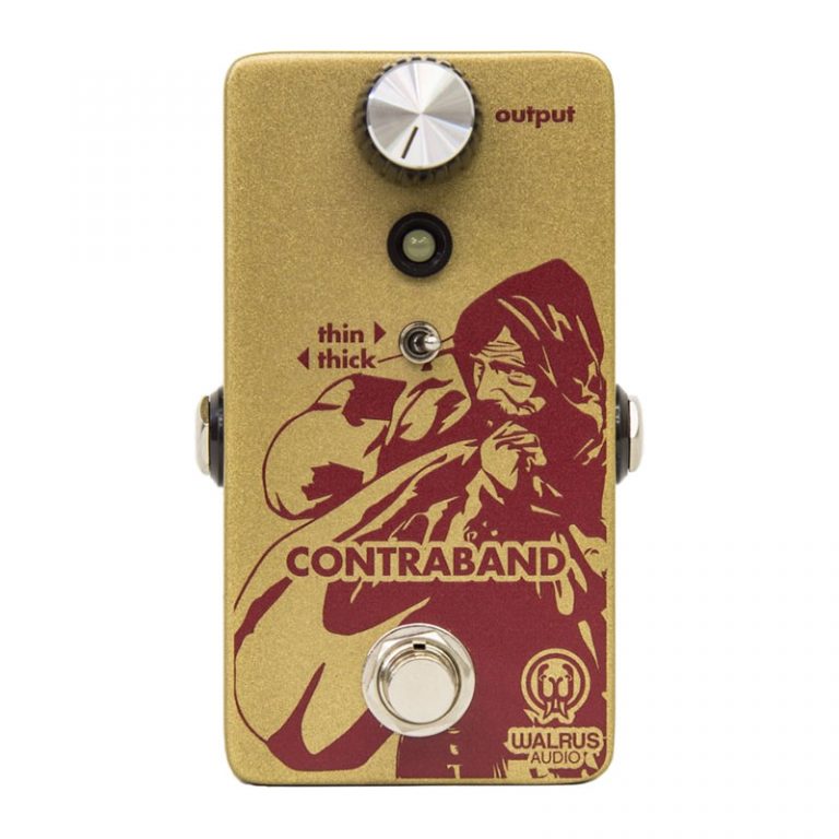 【ファズ】 Walrus Audioよりワン・ノブのファズペダル「Contraband」発売