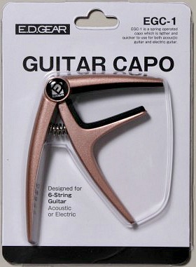 【カポタスト】E.D.GEARのカポタスト EGC-1に新色 “ピンクメタリック”