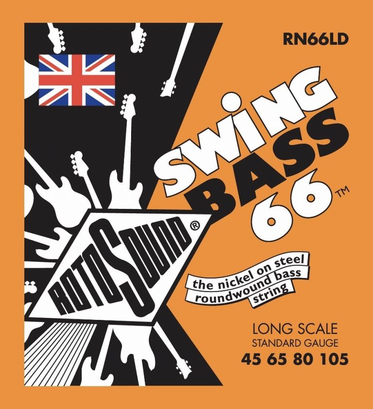 【ベース弦】ROTOSOUND RS66LDゲージ+ニッケル素材+レトロ・デザイン・パッケージ=“RN66LD”