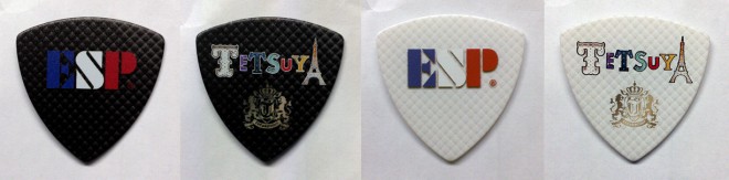【ピック】ESP TETSUYA ソロデビュー15周年記念 PICK “PA-LT10-Tricolour ”