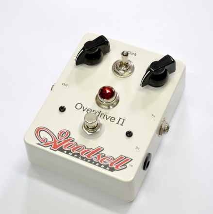 【オーバードライブ】アンプのゲインアップを目的としたプリアンプ/ブースト・ペダル、Goodsell Amplifier Company “Overdrive Ⅱ”