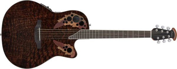 エレアコ】Ovation Celebrityの各シリーズにSuper Shallow Body