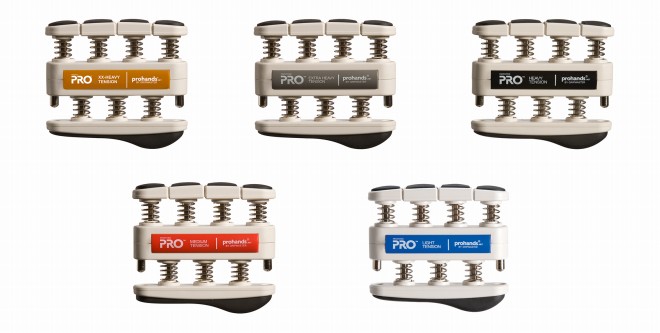 【エクササイザー】prohands、Gripmasterシリーズをさらに発展させたPROシリーズ！