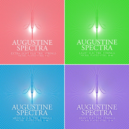 【エレキギター弦】AUGUSTINE 1946年から続くクラシックギター弦製造の知識と技術を基に開発。” SPECTRA ” 発売