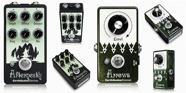 【リバーブ・ブースター】あまりにも対照的？EarthQuaker Devicesより、多彩なコントロールが可能なリバーブとシンプルなブースターが登場！