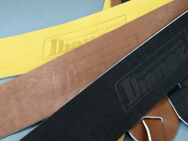 【ストラップ】Ibanezより、80年代にも使用されたクラシックデザインの本皮製ストラップ登場！