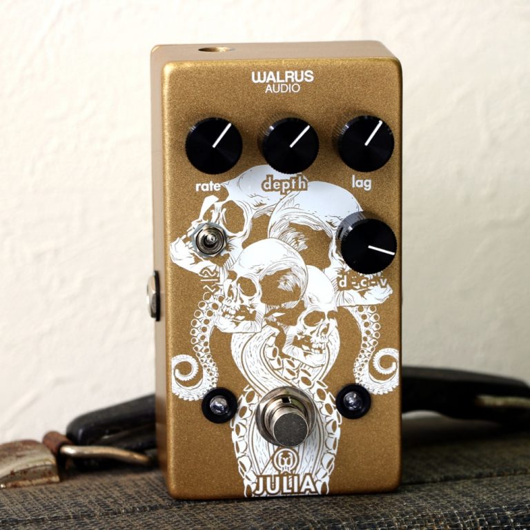 【コーラス/ビブラート】WALRUS AUDIO ”JULIA”日本限定モデル発売 ～スカルヘッドデザイン～