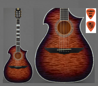 【エレガットギター】ESP ”Linked Horizon Live Tour 2017”「進撃の軌跡」でRevo本人使用モデルとピック登場