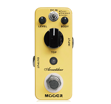 【アコギシミュレーター】MOOER 「ピエゾ/スタンダード/ジャンボ」の3種類から選べる ”Acoustikar” ～アナログ仕様～