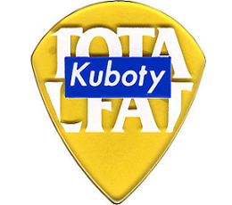 【ピック】-グレコ-  「TOTALFAT Gt.クボティー」シグネイチャーピック登場　～ウルテム1.2mm～