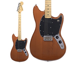 【エレキギター】- Fender – 人気モデル Mustangに限定カラー”Faded Mocha”登場