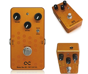【オーバードライブ】- One Control – BJFeのサウンドを継承した”Honey Bee OD”登場