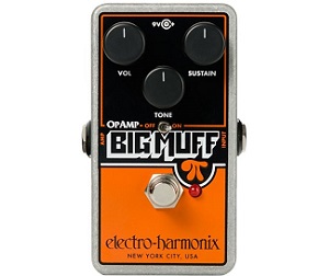 【ディストーション】-Electro Harmonix- 1970年代後半のオリジナル”Opamp Big Muff”を手軽な価格で再現したモデル