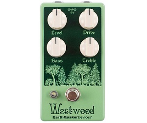 【NAMM2018:オーバードライブ】-EarthQuaker Devices- “Westwood Translucent Drive” タッチに細かく反応するペダル